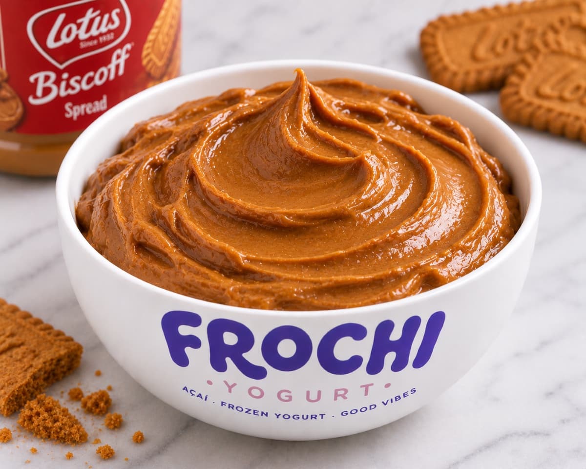 A bowl of Biscoff Spread