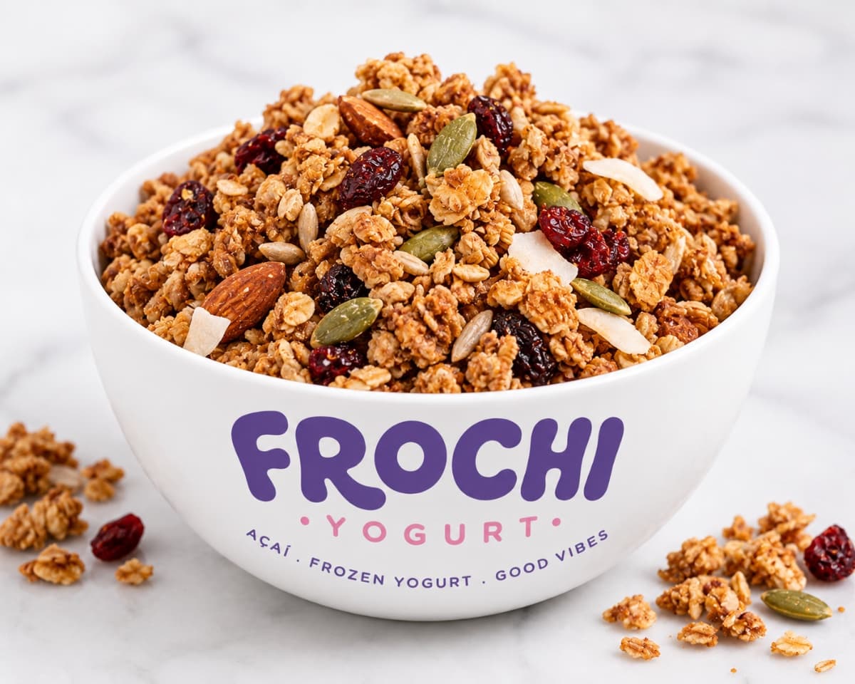 A bowl of Granola