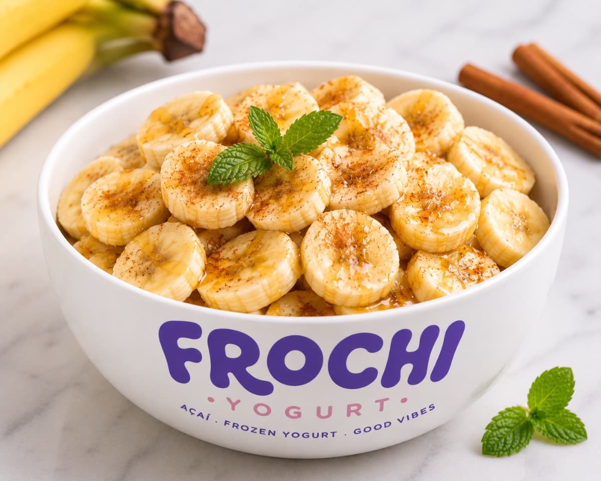 A bowl of Honey & Cinnamon Banana